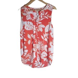 Orange Floral Base top.